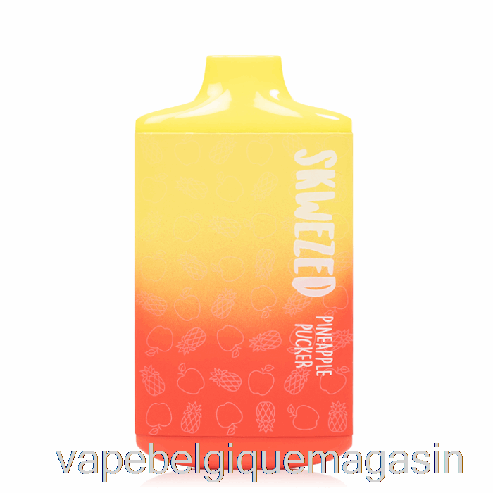 Vape Jetable Skwezed 5k Pucker D'ananas Jetable